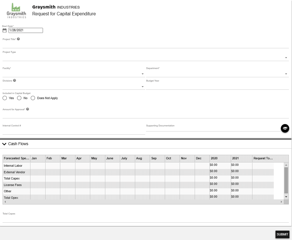 Capital Expenditure Request Form Template Jotform vrogue co